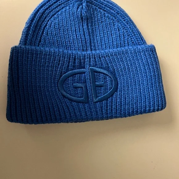 Goldbergh Vibrant Blue Knit Beanie - Picture 2 of 8